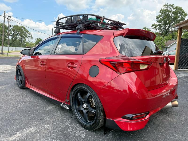 Hatchbacks TOYOTA SCION 2016 Red