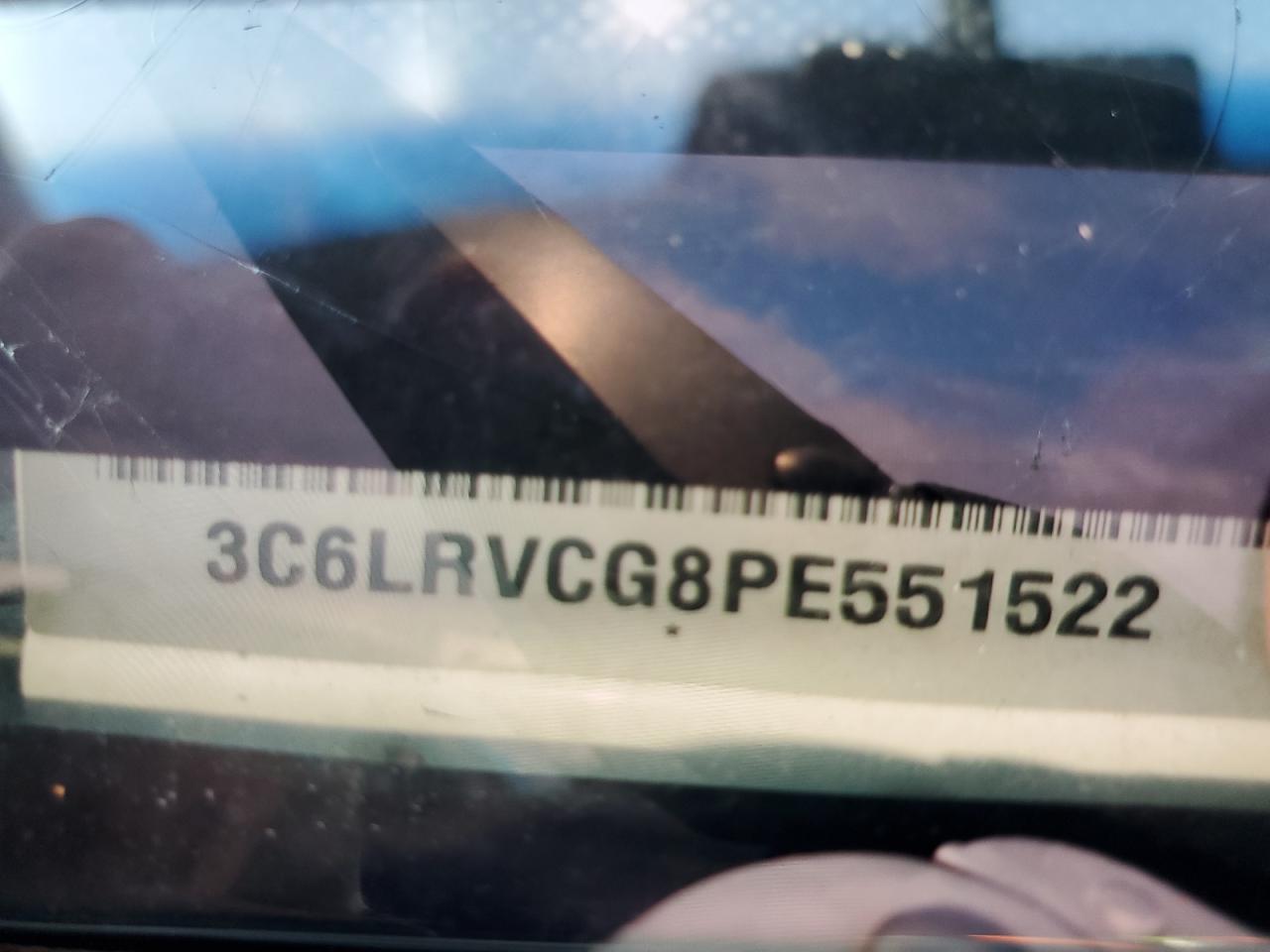 2023 Ram Promaster 2500 2500 High VIN: 3C6LRVCG8PE551522 Lot: 69730645