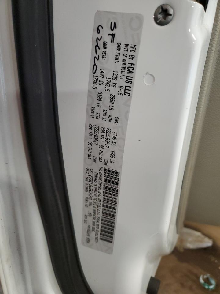 2016 Chrysler Town & Country Limited VIN: 2C4RC1JG1GR121233 Lot: 70039435