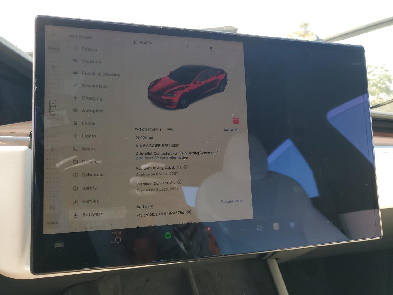 2024 Tesla Model S VIN: 5YJSA1E51RF544389 Lot: 68781415