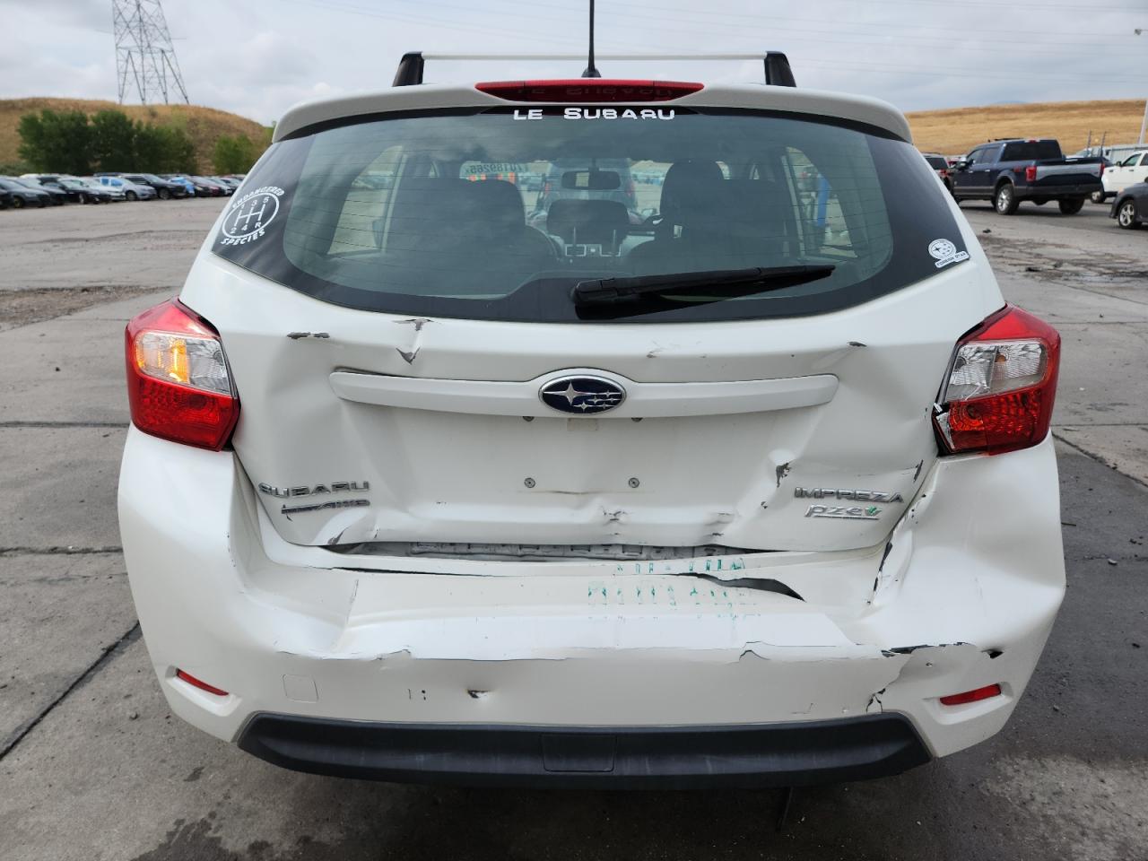 2015 Subaru Impreza VIN: JF1GPAA60F9307570 Lot: 70189265