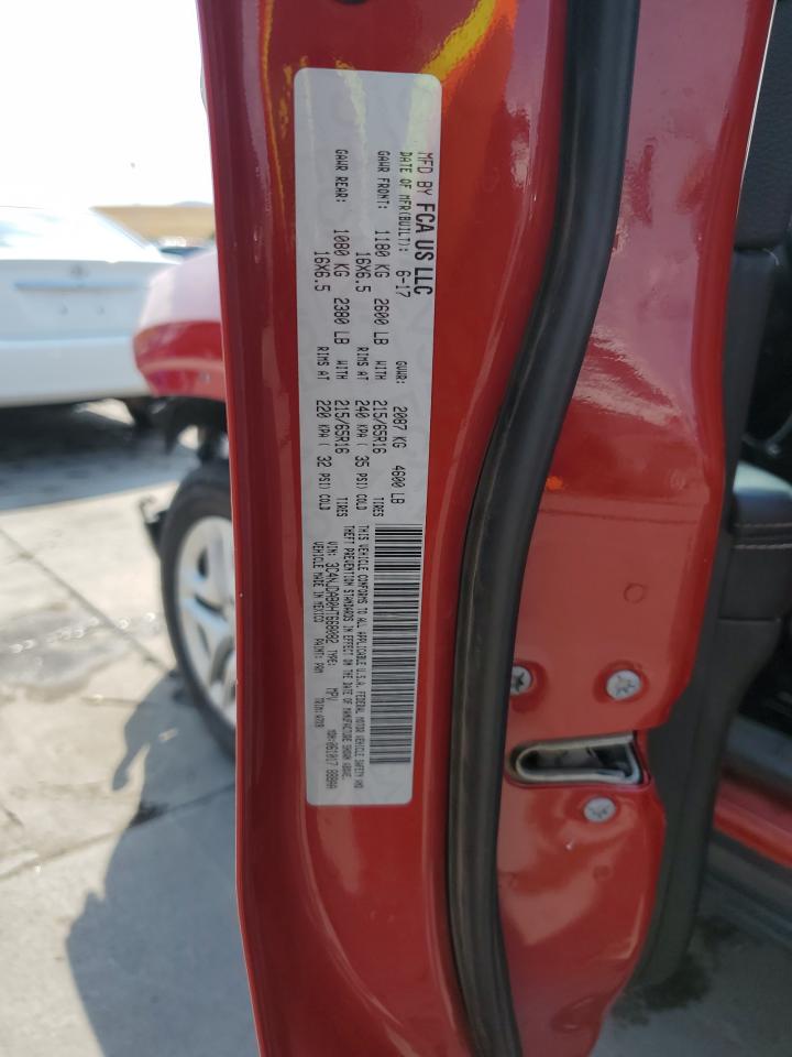 2017 Jeep Compass Sport VIN: 3C4NJDAB0HT668082 Lot: 67743265