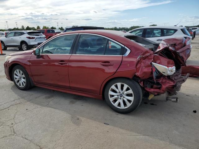Sedans SUBARU LEGACY 2015 Czerwony