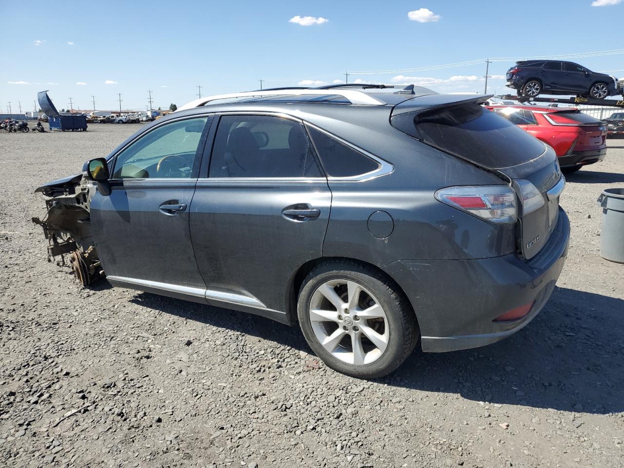 2010 Lexus Rx 350 charcoal null gas 2T2BK1BA5AC068828 photo #3