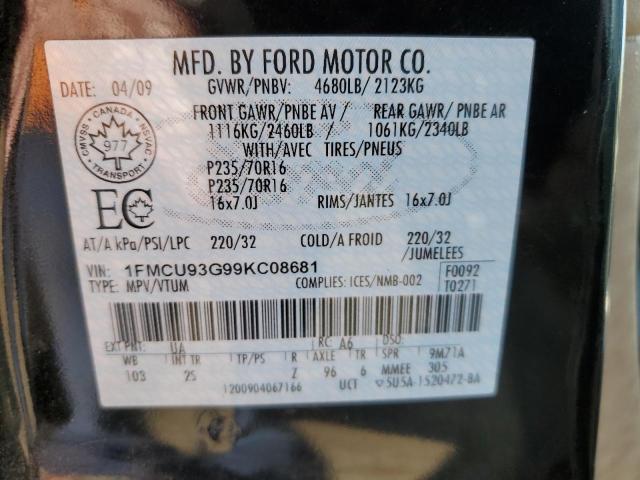 2009 FORD ESCAPE XLT  