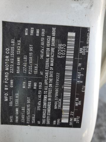 2012 FORD TRANSIT CONNECT XLT  