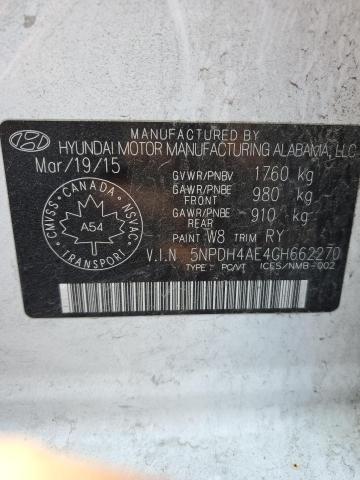 2016 HYUNDAI ELANTRA SE  