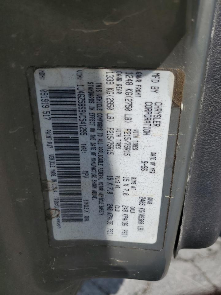 1997 Jeep Grand Cherokee Laredo VIN: 1J4GZ58S9VC541295 Lot: 68580585