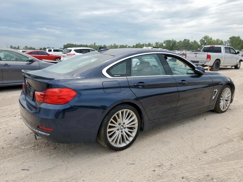 Sedans BMW 4 SERIES 2015 Granatowy