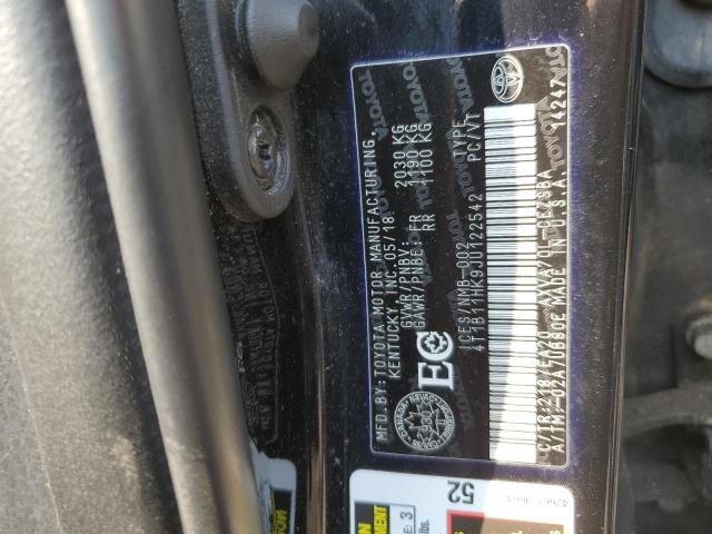 2018 TOYOTA CAMRY L  