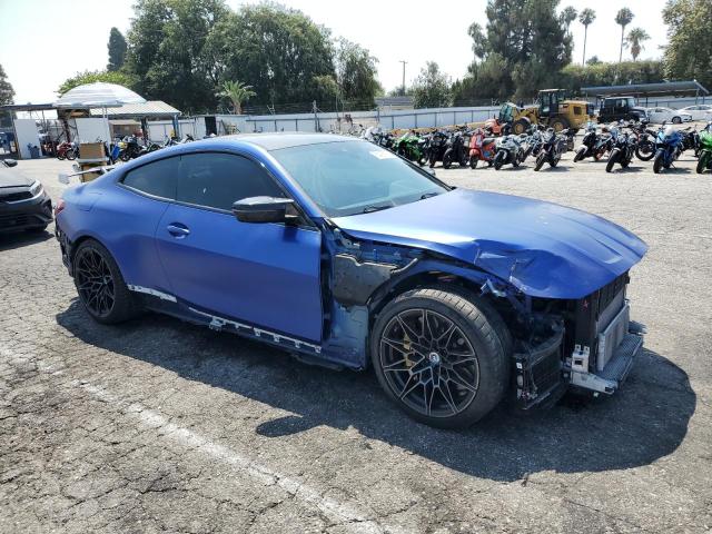  BMW M4 2022 Синий