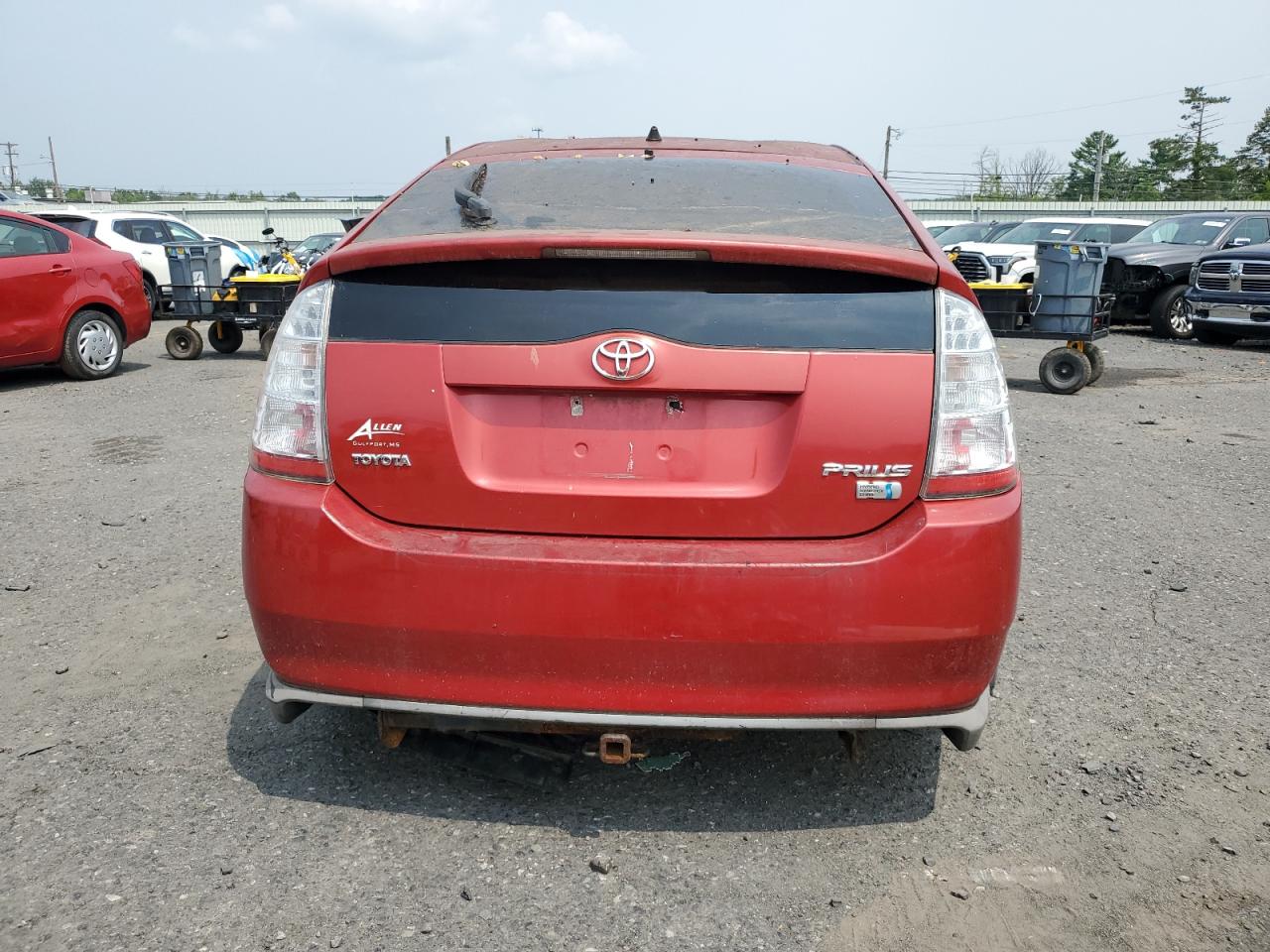 2008 Toyota Prius VIN: JTDKB20U087741933 Lot: 66280125