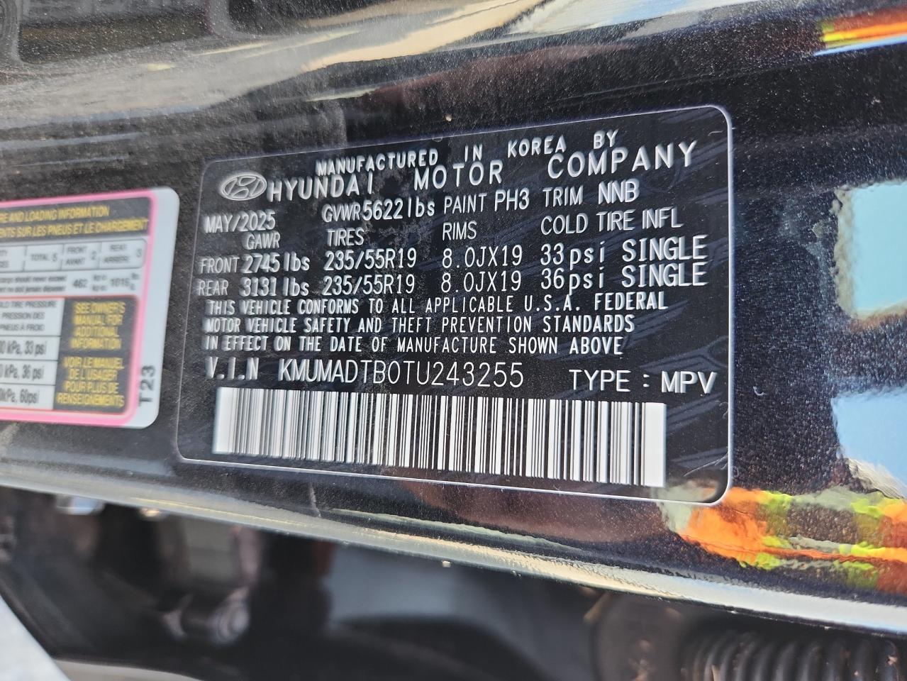 2026 Genesis Gv70 Base VIN: KMUMADTB0TU243255 Lot: 68734675