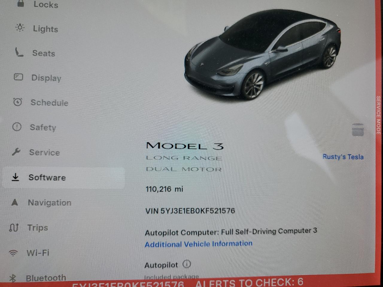 2019 Tesla Model 3 VIN: 5YJ3E1EB0KF521576 Lot: 68528855