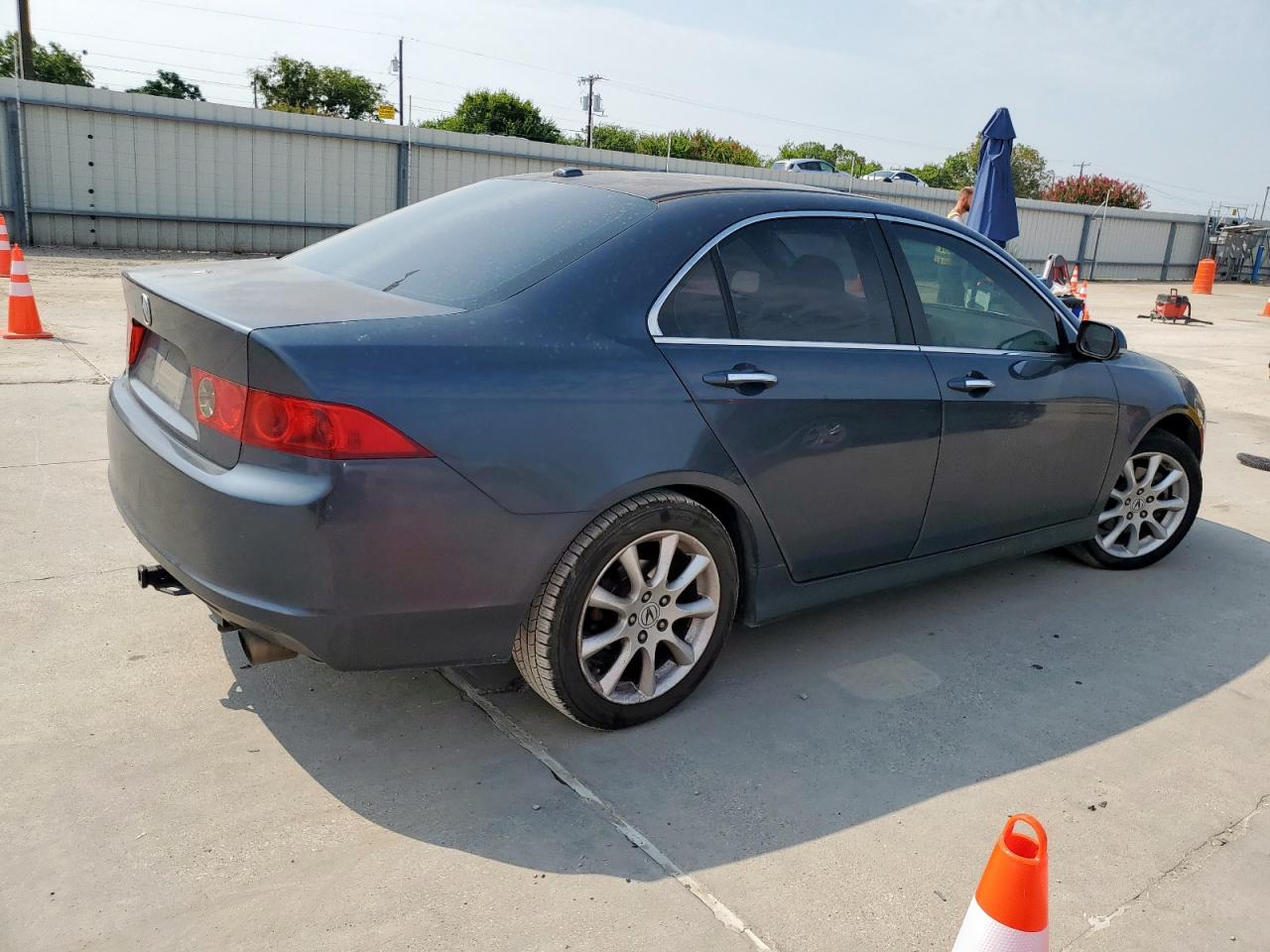 2006 Acura Tsx charcoal null gas JH4CL96826C023002 photo #4