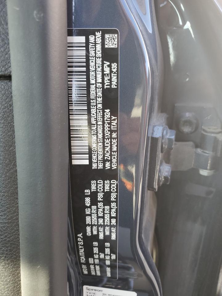 2023 Jeep Renegade Altitude VIN: ZACNJDE1XPPP17924 Lot: 70487485