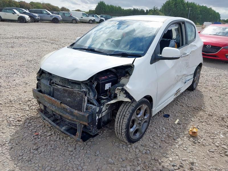 2013 KIA PICANTO WHITE for sale at Copart WISBECH