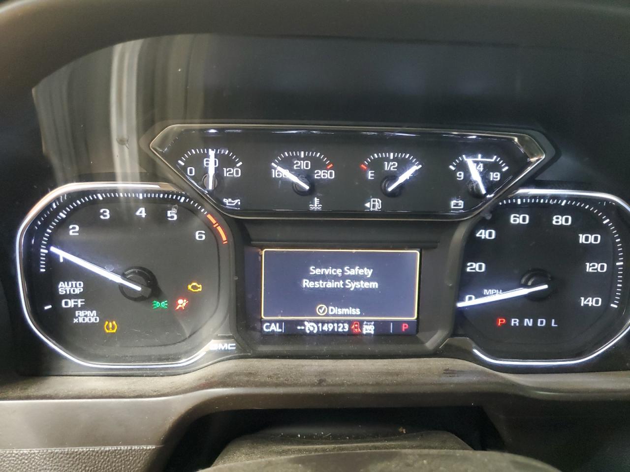 2020 GMC Sierra K1500 Slt VIN: 3GTU9DED7LG394896 Lot: 70737305