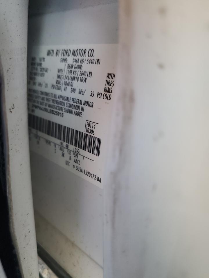 2020 Ford Edge Sel VIN: 2FMPK4J90LBB25916 Lot: 68820935