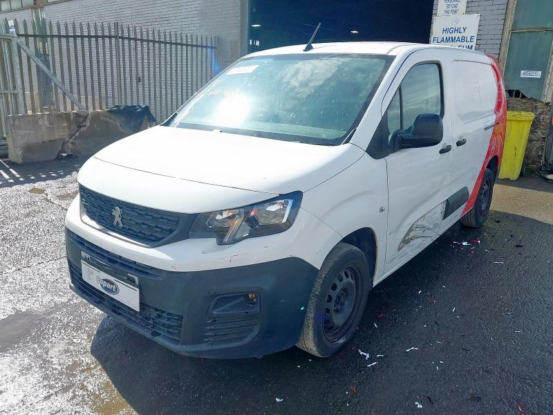 2020 PEUGEOT PARTNER PROFESSIONAL L2 B  for sale at Copart PETERLEE