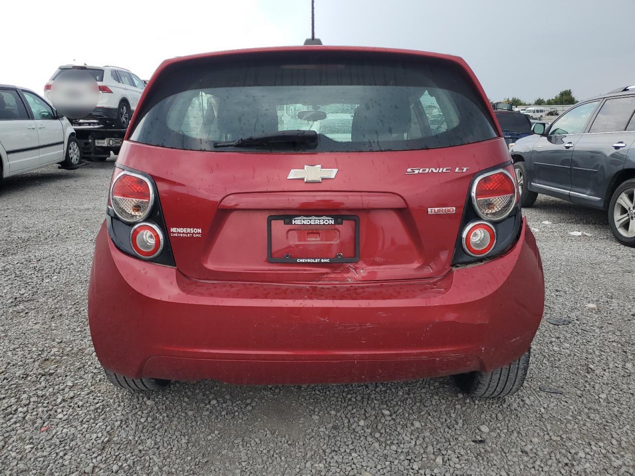 2015 Chevrolet Sonic Lt VIN: 1G1JC6SB9F4181767 Lot: 69194195