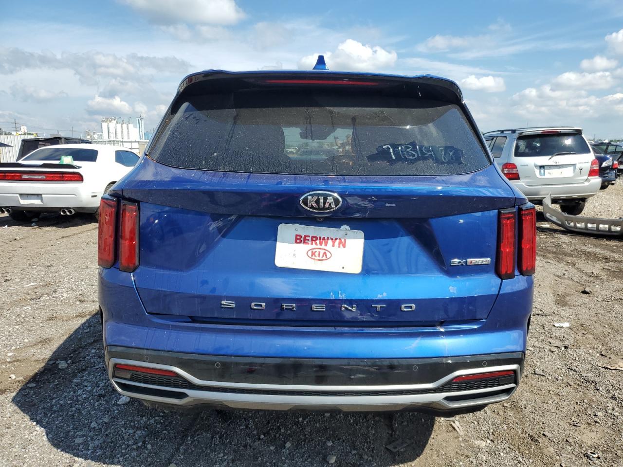 2021 Kia Sorento Sx VIN: 5XYRK4LF5MG071980 Lot: 70071275