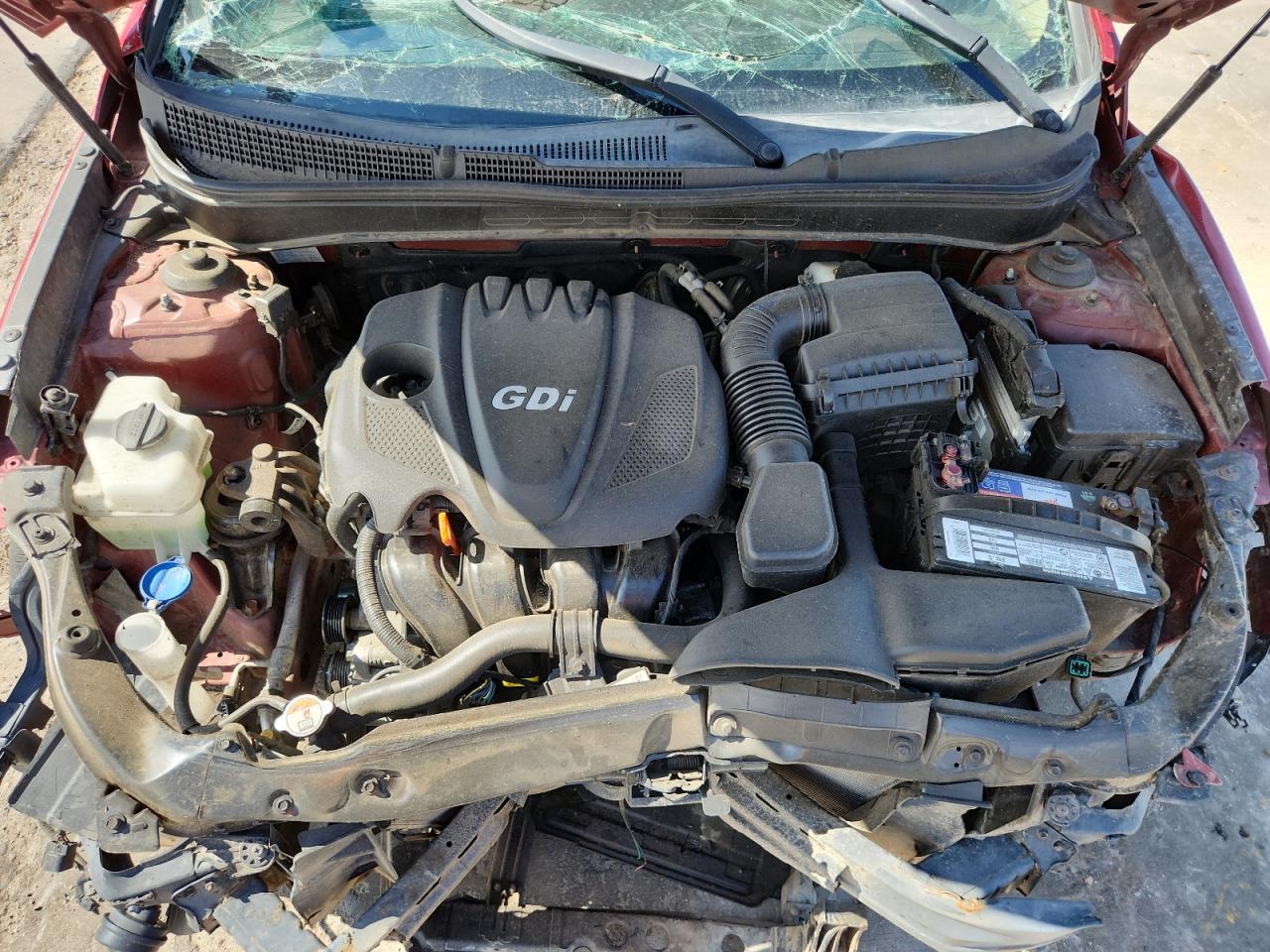 2013 Hyundai Sonata Gls VIN: 5NPEB4AC8DH723197 Lot: 69957555