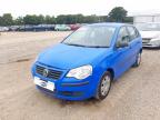 2009 VOLKSWAGEN POLO E 60  for sale at Copart COLCHESTER