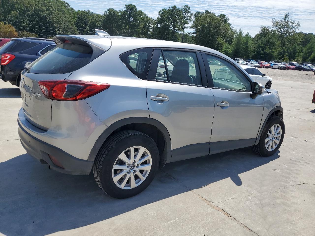 2014 Mazda Cx-5 Sport grey suv gas JM3KE2BE9E0313870 photo #4