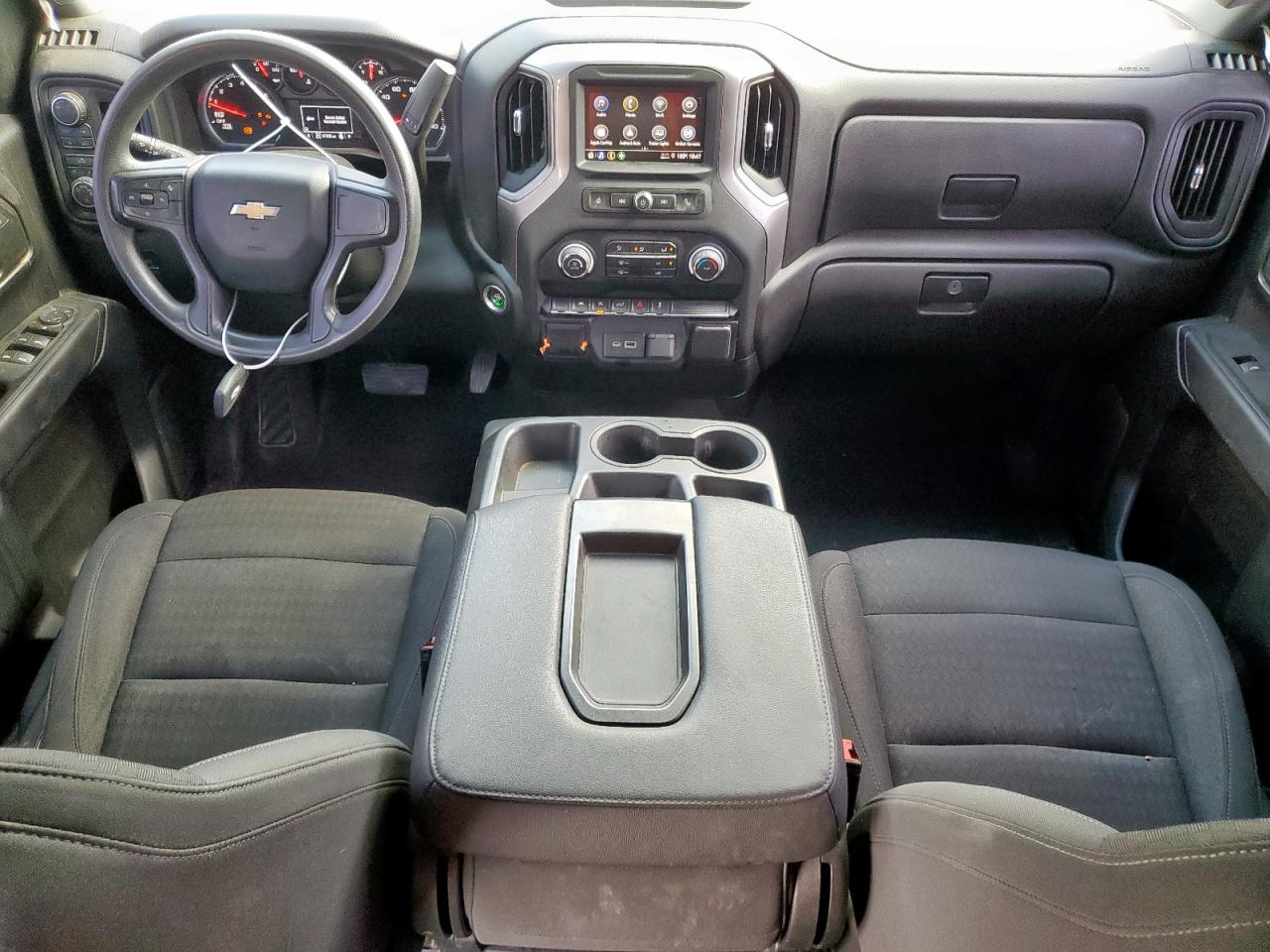 2022 Chevrolet Silverado K1500 Custom VIN: 1GCPDBEKXNZ637067 Lot: 70196565