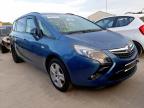 2014 VAUXHALL ZAFIRA EXCLUSIV for sale at Copart SANDY