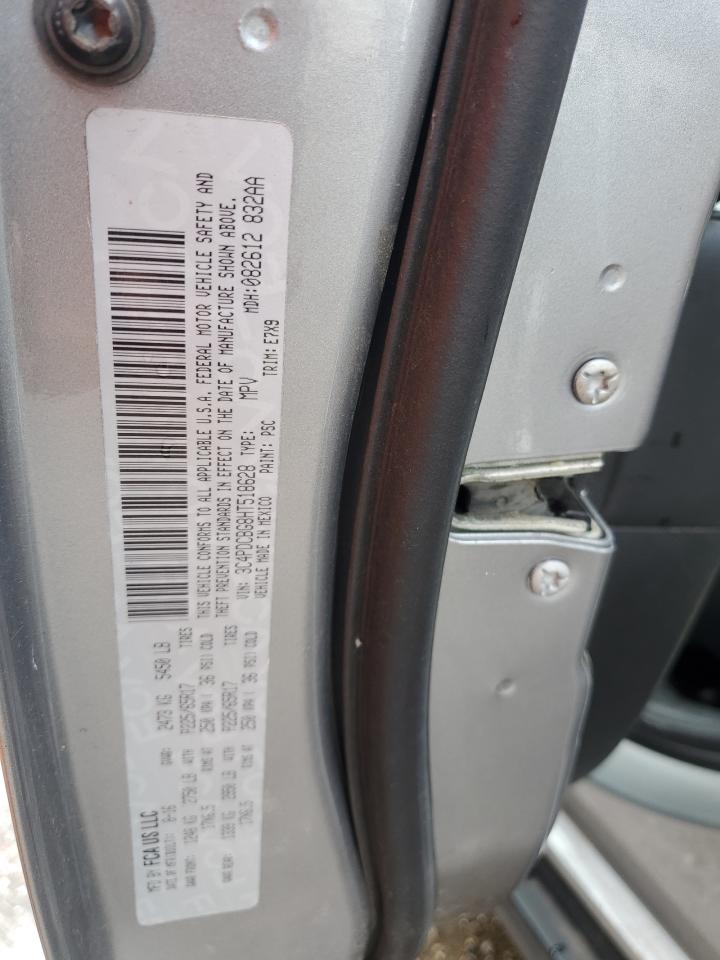2017 Dodge Journey Sxt VIN: 3C4PDCBG8HT518628 Lot: 70158075