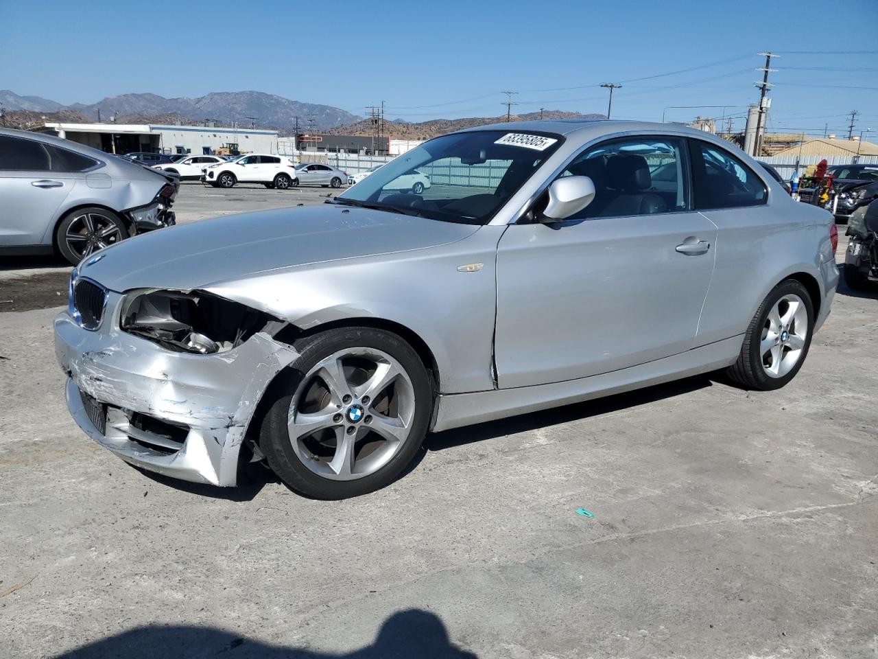 2011 BMW 128 I silver null gas WBAUP9C53BVL90023 photo #1