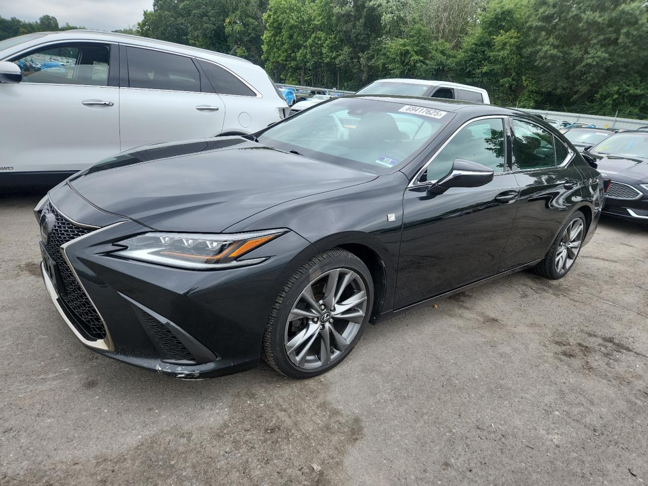 2019 Lexus Es 350 black null gas 58ABZ1B17KU017856 photo #1