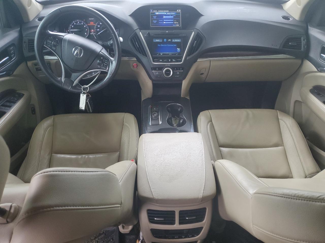 2017 Acura Mdx VIN: 5J8YD3H3XHL000235 Lot: 68375815