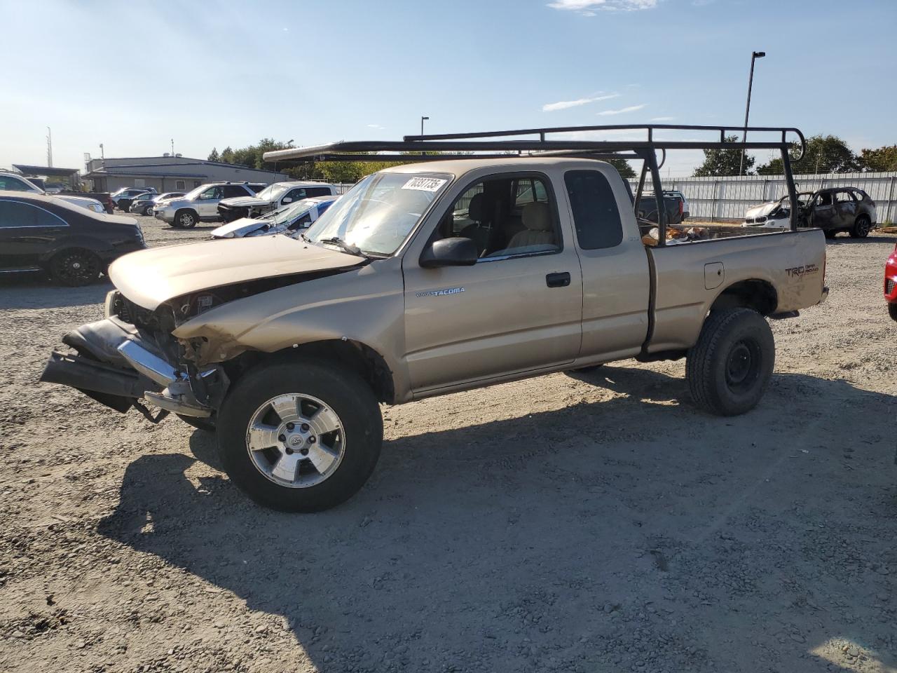 2000 Toyota Tacoma Xtracab beige null gasoline 4TAWN72N8YZ583708 photo #1