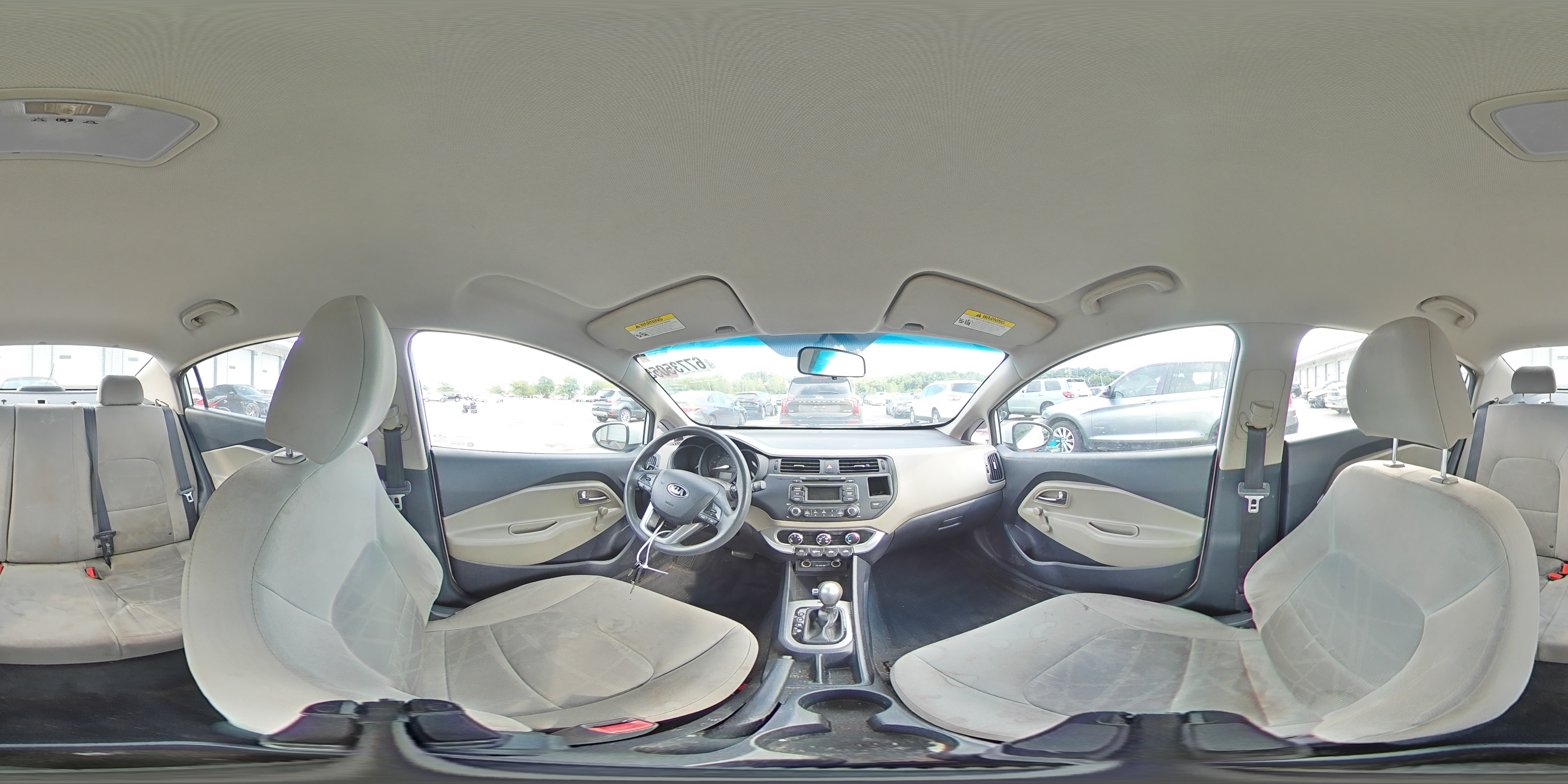 2014 Kia Rio Lx VIN: KNADM4A36E6402189 Lot: 67735055