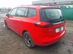 2015 VAUXHALL ZAFIRA EXCLUSIV for sale at Copart PETERLEE