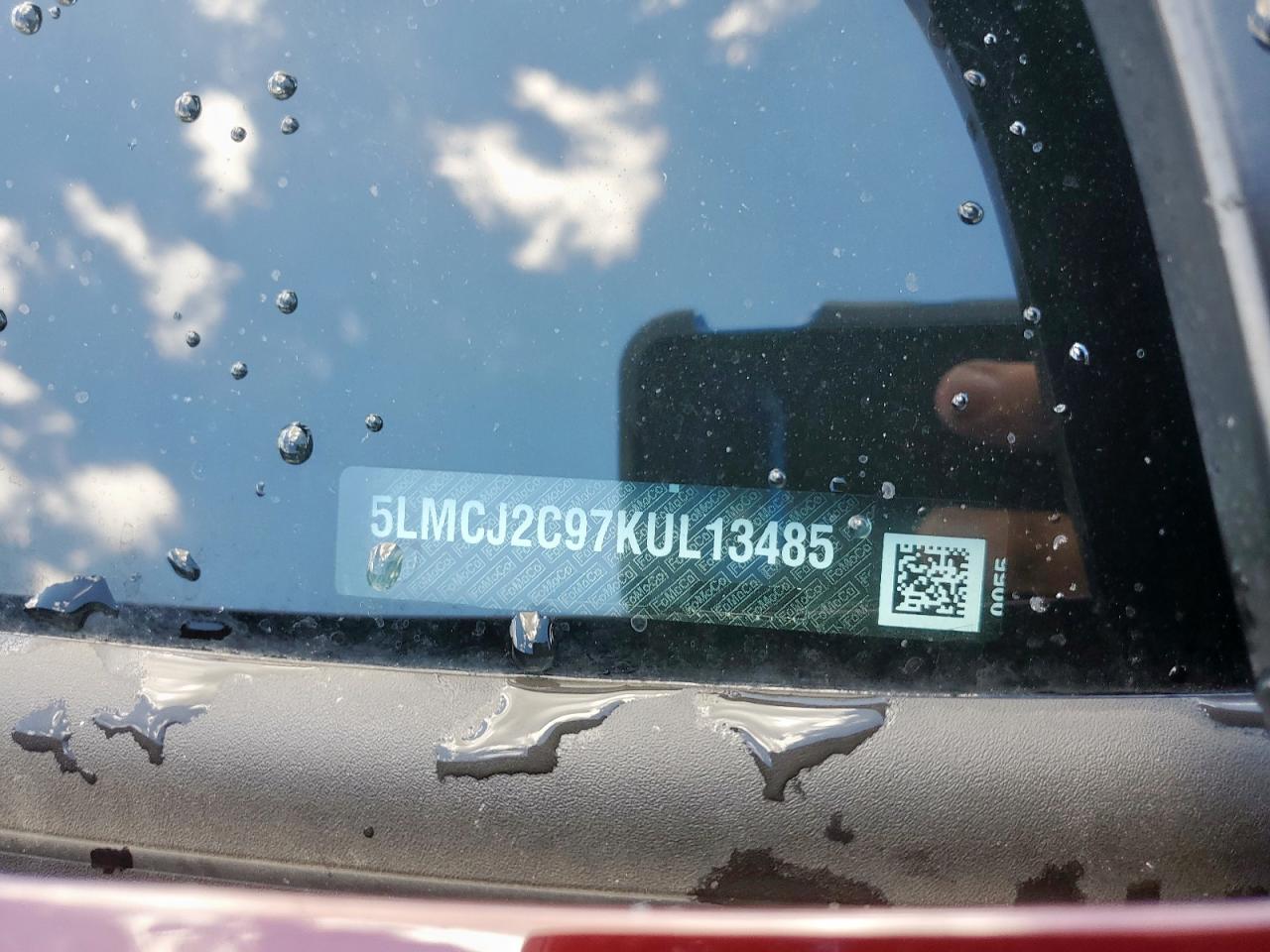 2019 Lincoln Mkc Select VIN: 5LMCJ2C97KUL13485 Lot: 69281515