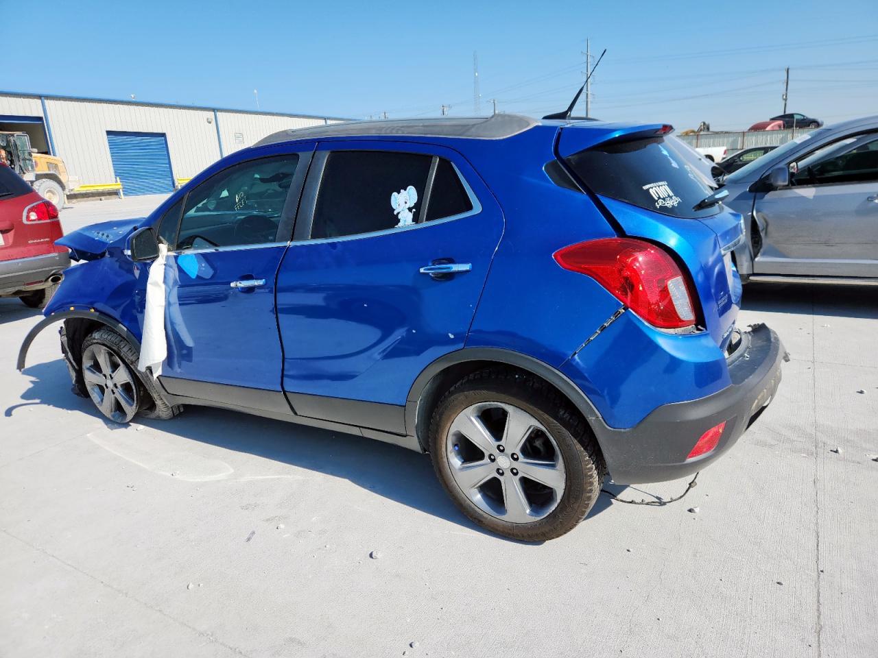 2014 Buick Encore blue null gas KL4CJCSBXEB652379 photo #3