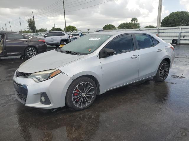 Sedans TOYOTA COROLLA 2015 Silver