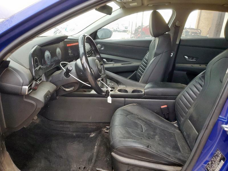  HYUNDAI ELANTRA 2023 Blue