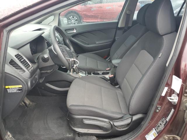  KIA FORTE 2017 Burgundy
