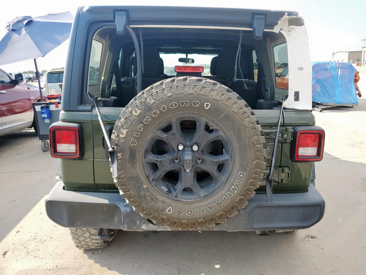 2020 Jeep Wrangler Unlimited Sport VIN: 1C4HJXDN2LW332098 Lot: 70048675