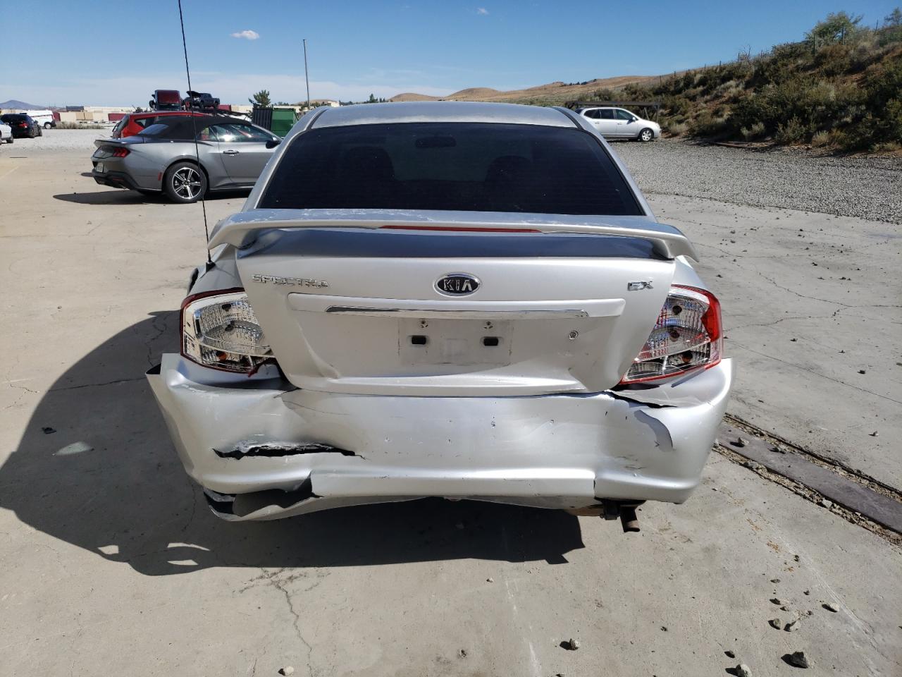 2008 Kia Spectra Ex VIN: KNAFE122385583403 Lot: 67990695