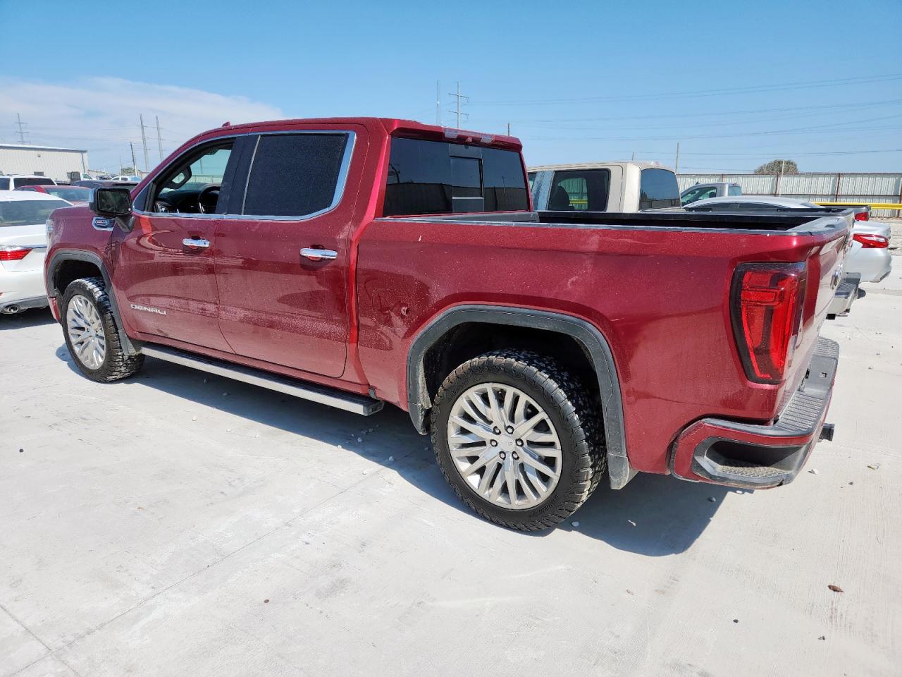 2019 GMC Sierra K1500 Denali red null gas 1GTU9FEL5KZ205308 photo #3