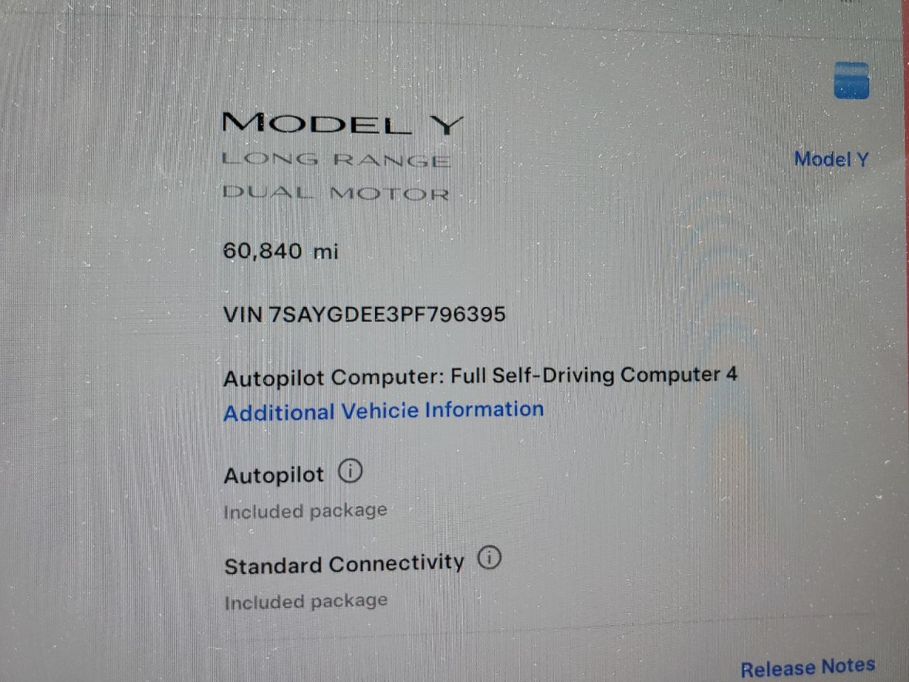 2023 Tesla Model Y VIN: 7SAYGDEE3PF796395 Lot: 69749855