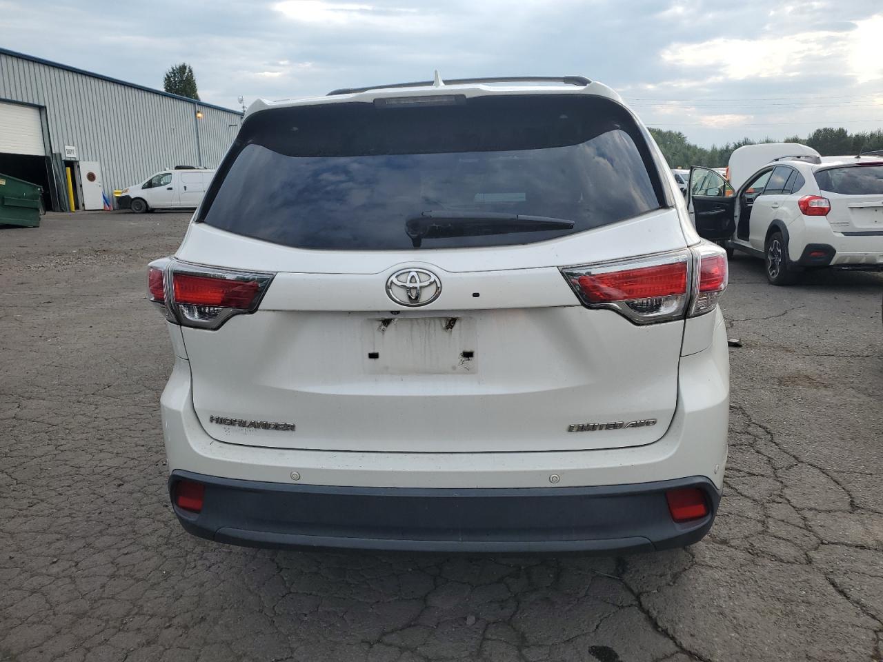 2015 Toyota Highlander Limited VIN: 5TDDKRFH1FS112051 Lot: 70652875