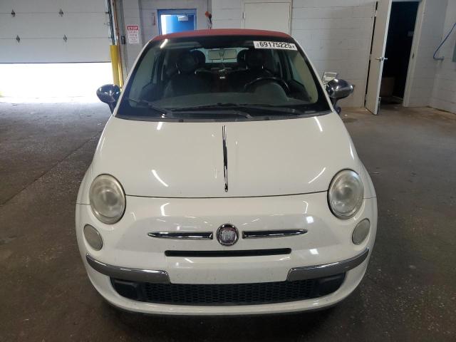  FIAT 500 2012 White