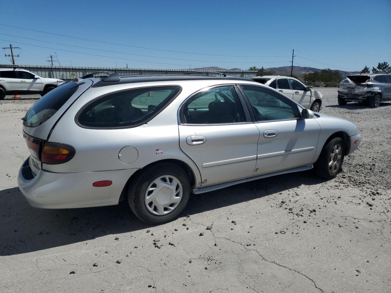 1997 Mercury Sable Gs silver hatchback gas 1MELM55U3VG621580 photo #4